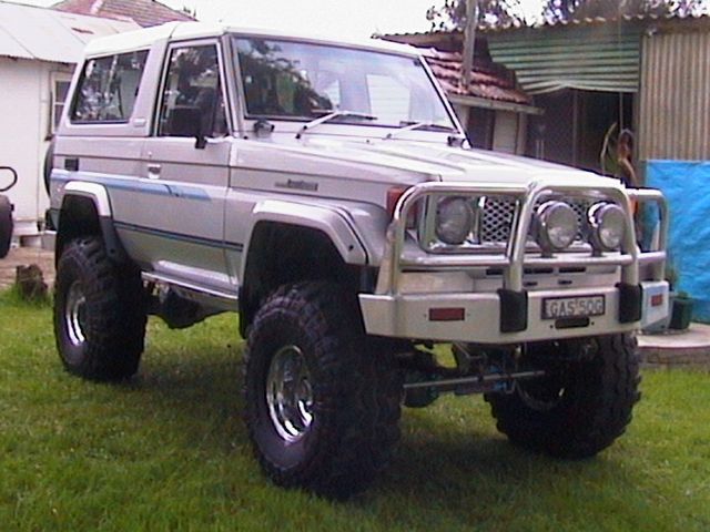 70 Series LandCruiser, lifted