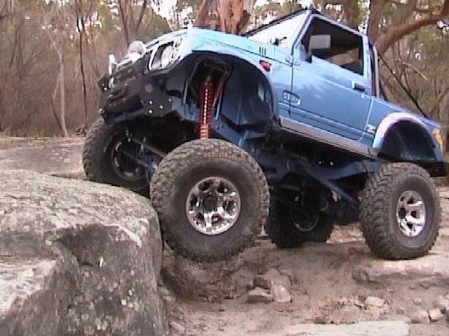 Suzuki rock crawler
