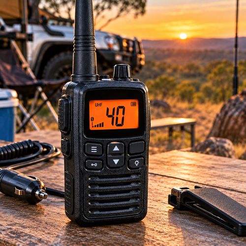 Handheld UHF CB radio