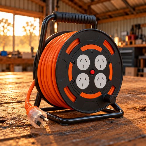 Extension lead reel