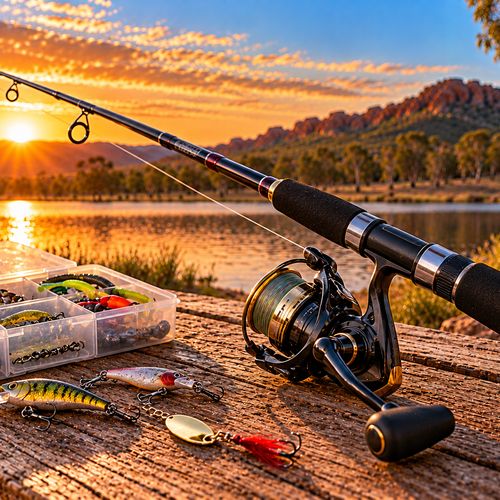 Fishing rod and reel
