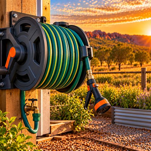 Garden hose reel